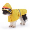 IOICYBF Dog Raincoat Hooded, Reflective Dog Slicker Poncho Adjustable Waterproof