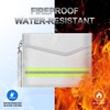ImnBest Pack of 3 Fireproof and Waterproof Bag, Fireproof Wallet