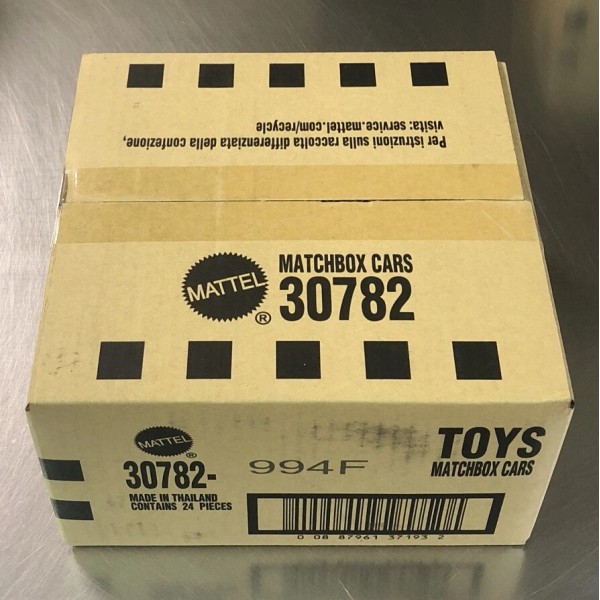 MATCHBOX 2025 FACTORY SEALED CASE 30782-994F CONTAINS 24 CARS ASSORTMENT