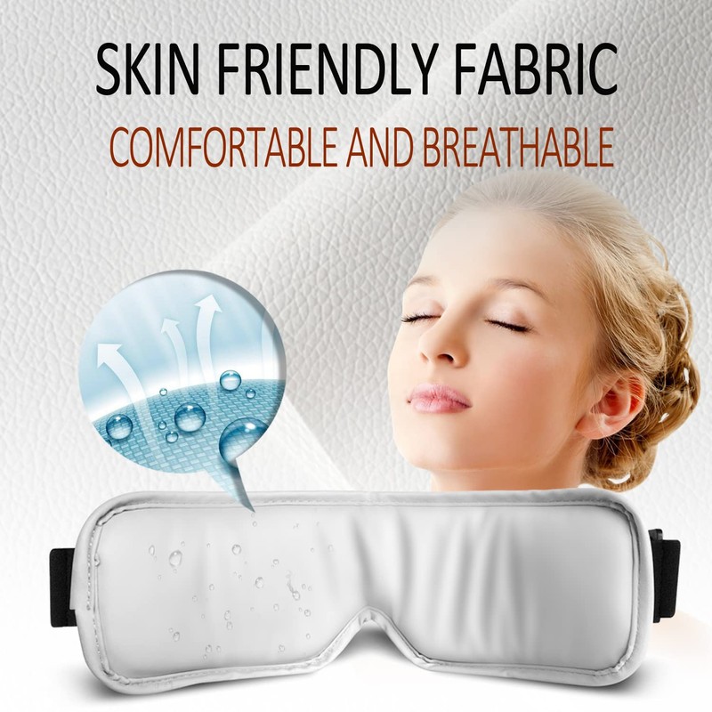 TLINNA Eye Massager with Airbag Kneading,Constant Temperature Hot Compress, Multi-Frequency