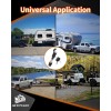 Metoware Trailer Hitch Lock - 5/8" Dia Locking Receiver Pin,