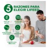 Lifeed5 Probióticos 50 Billones + Prebióticos + Enzimas Digestivas |