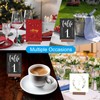 PATIKIL Wood Place Card Holder, 5Pcs Table Sign Holder Table
