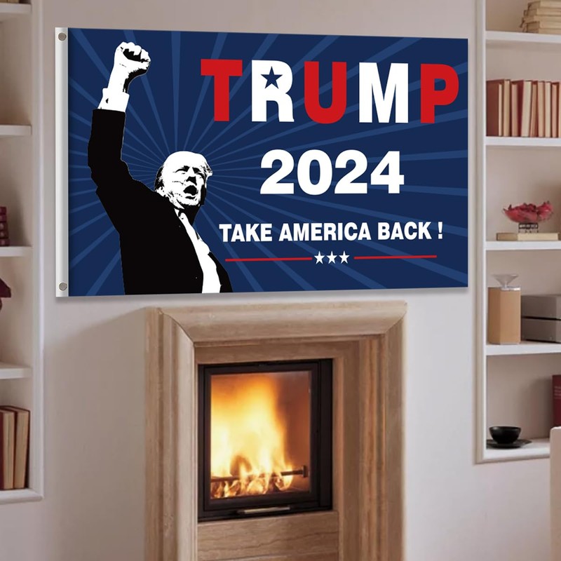 Trump 2024 Flag 3x5 Ft Flag Take America Back Flag