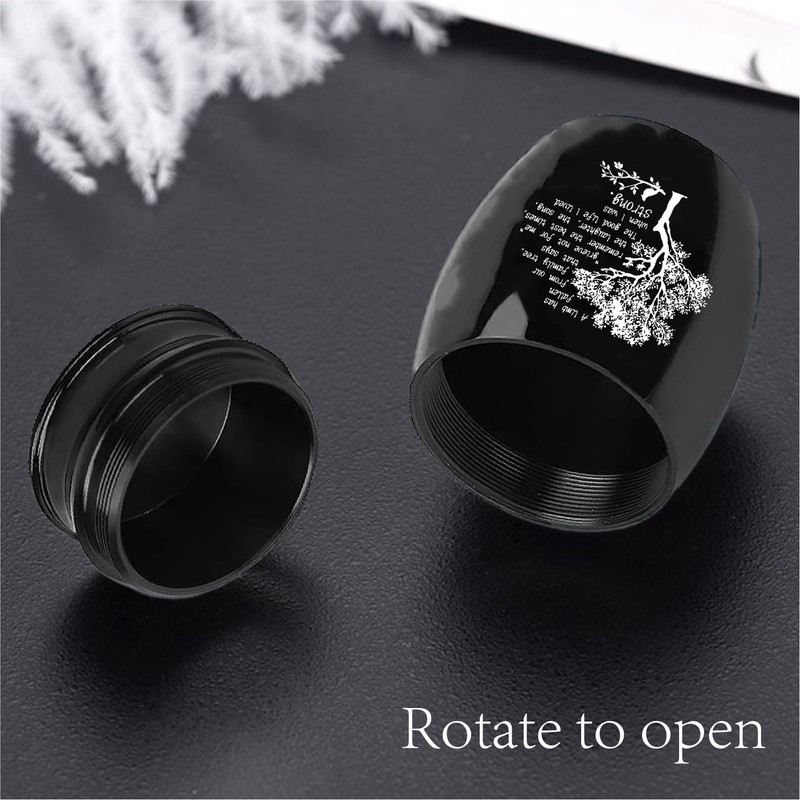 CREATCABIN Small Keepsake Urns Mini Cremation Urn for Human Ashes
