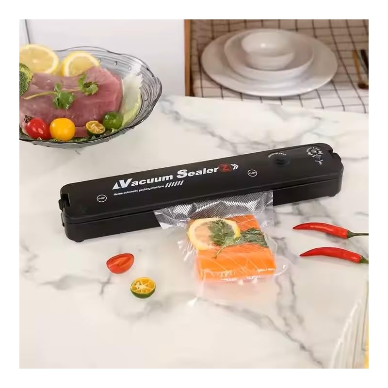 Powerful Food Vacuum Sealer Machine – Compact Design, Automatic Operation,