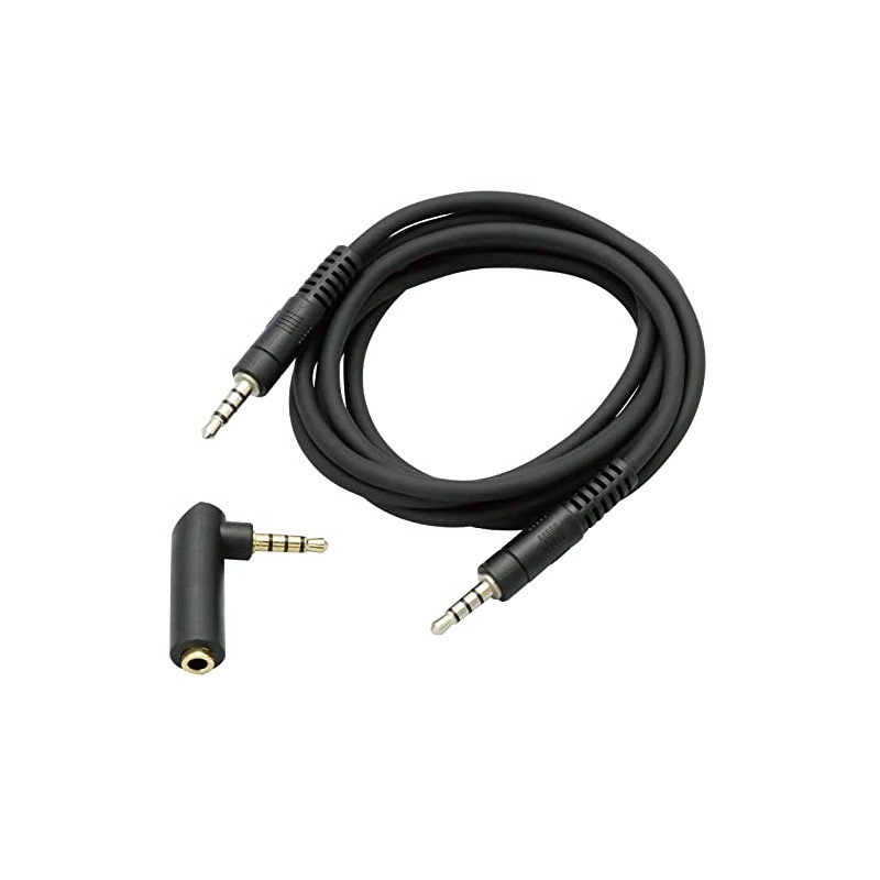 TECH 3.5mm Connector TRRS (4 Pole) Male to Male Cable