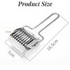 Stainless Steel Noodle Cutter,Noodle Lattice Roller Pasta Spaghetti Maker Kitchen