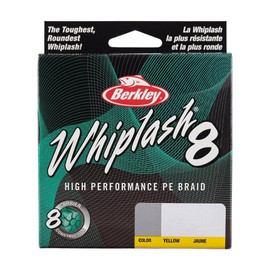 Berkley Whiplash8 Yellow Fishing Line - 0.06mm - 24lb - 165 Years