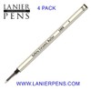 4 Pack - Black 5888 Fine Tip Schmidt Metal Refill
