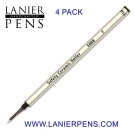 4 Pack - Black 5888 Fine Tip Schmidt Metal Refill