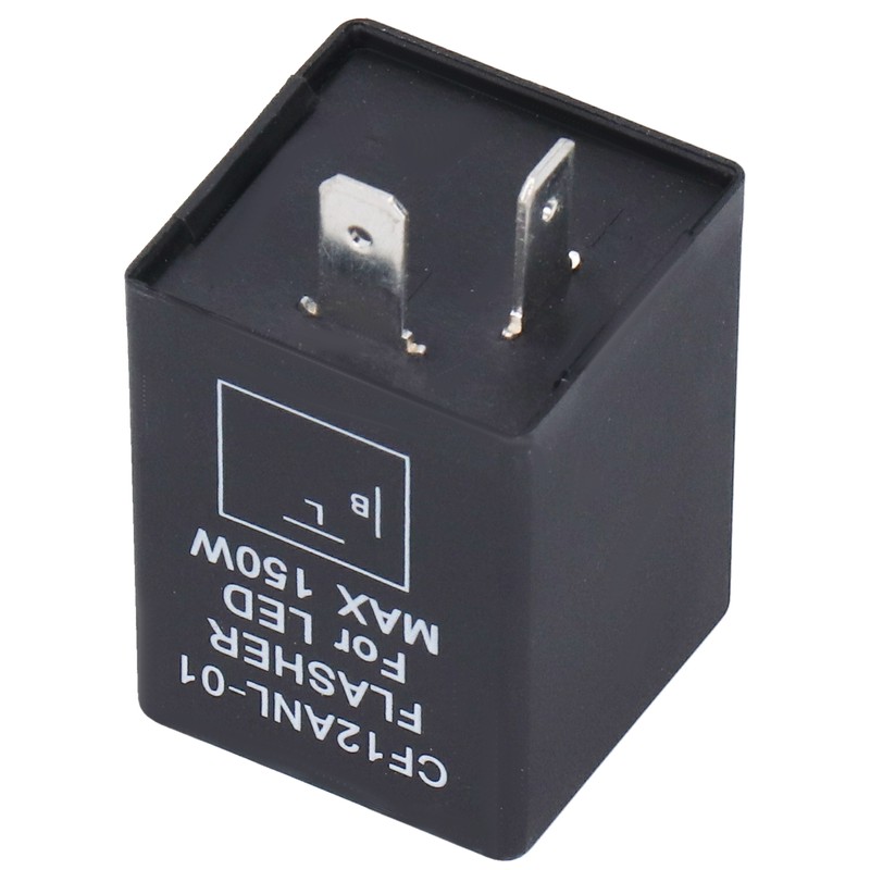 2Pcs LED Flasher 2‑Pin Electronic Relay Normally Open Car Turn