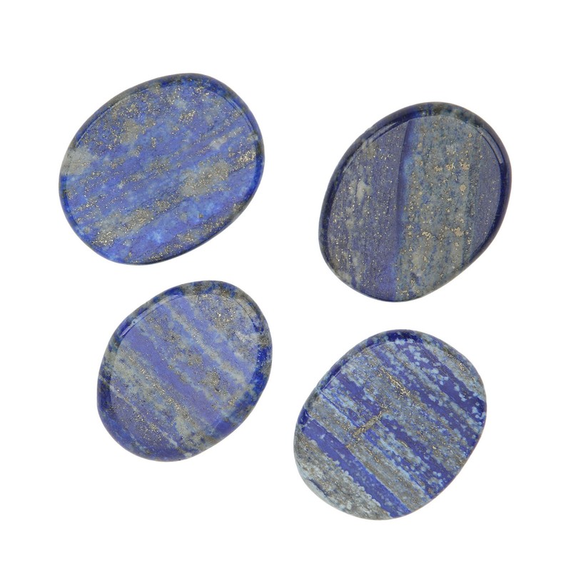 4Pcs Reiki Symbols Stones Smoother Surfaces Engraved Reiki Stones for