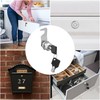 inBovoga 2 Pack Tool Box Locks with Keys, Hook Cam,