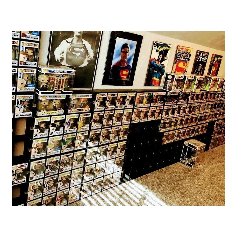 Funko Pop display case by Mk Kubbies TWO PACK... holds