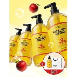 4 Asabi hair loss shampoo 500ml (120ml Asabi bubble cleanser + free shopping bag) / 애사비 탈모 샴푸 500ml 4개(애사비 버블 클렌저 120ml + 쇼핑백 증정)