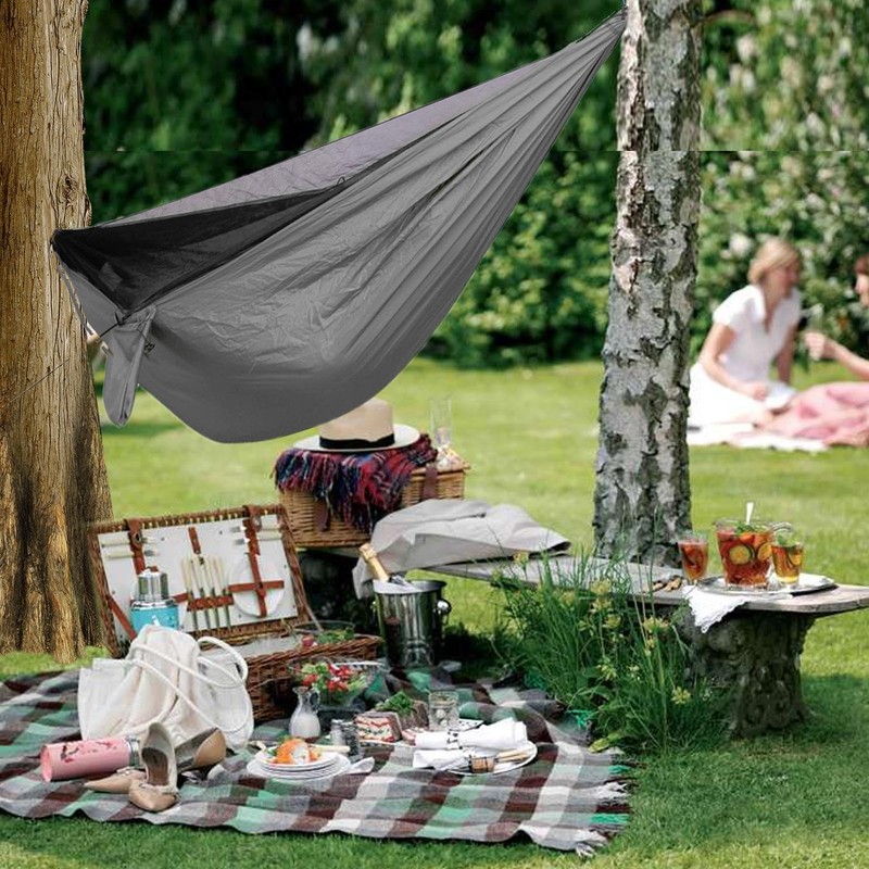 Hammock with Fly Net | Breathable Travel Hammock Strong Load-Bearing