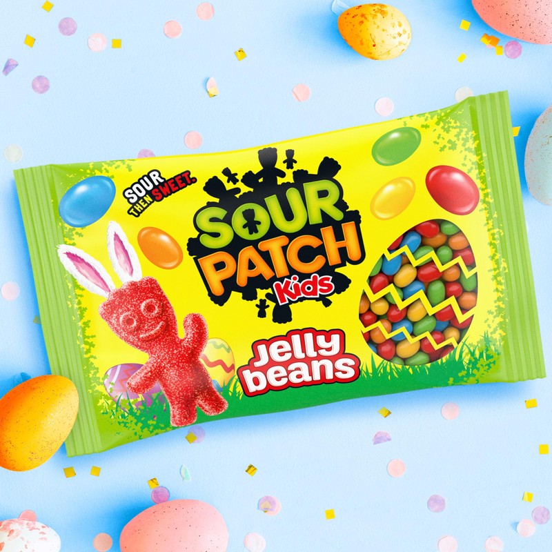 SOUR PATCH KIDS Jelly Beans, Easter Candy, 10 oz