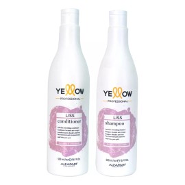 Yellow Kit Shampoo + Acondicionador Yellow Liss 500 Ml