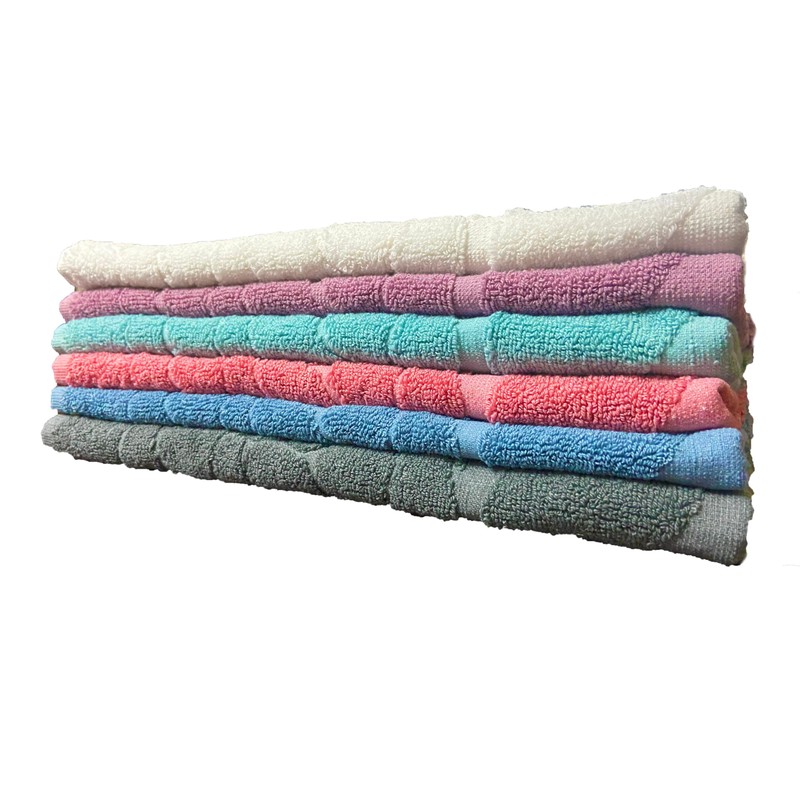 OG-ER Bath Mat Set, 2 Pieces, Terry Cloth Shower Mat,