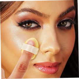 Healeved Makeup Puff 6pcs Mini Water Drop Foundation Sponges for Loose Powder Concealer and Blending for Makeup Enthusiasts and Professionals