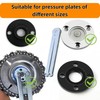 Adjustable Pin Spanner Wrench, Angle Grinder Locknut Tool for Backing
