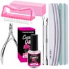 Fandamei FANDAMEI Nail Buffers and Files, Manicure Tools Kit with