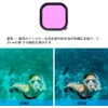 Lupholue Waterproof 60M Transparent Underwater Housing Case with Filter and
