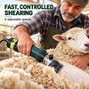 1200W Peak Electric Sheep Shears, 6-Speed 2600 RPM Heavy Duty