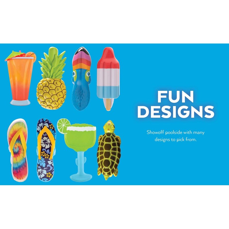 O2COOL Flip Flop Boca Clip, Parrot, 1