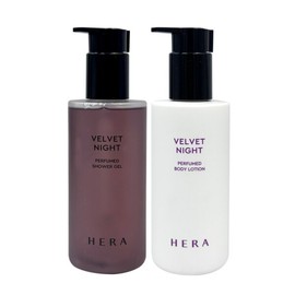 Hera Velvet Body 2-Piece Set (Shower Gel 250ml + Body Lotion 230ml) G / 헤라 벨벳 바디 2종세트 (샤워젤 250ml+바디로션230ml) G