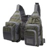 Fly Fishing Vest Reflective Strips Mesh Lining Fishing Vest Adjustable