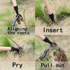 Weed Remover, Stand Up Weed Puller Tool, Manual Weed Remover,