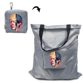 Cute Skeleton Travel Laundry Bag - Canvas Laundry Bag with Handle and Carabiner - Dirty Clothes Bag for Traveling - Expandable to 24''l x 21''w - Gifts for Skeleton Lovers