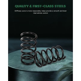 SCITOO YL8Z5560AA Coil Springs, 2Pcs Rear Suspension Coil Springs Set Compatible with 2001-2012 for Ford for Escape, 2001-2006 2008-2011 for Mazda for Tribute, 2005-2011 for Mercury for Mariner