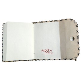 M&N Handicrafted Leather Journal Hand Stitch Notepads with Pen for Men & Women Best Gift for Art Sketchbook, Travel Diary