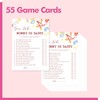 55PCS Baby Shower Games, Guess Who Mommy or Daddy Game