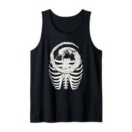 Alien: Romulus Xenomorph Chestburster in Ribcage Art Tank Top