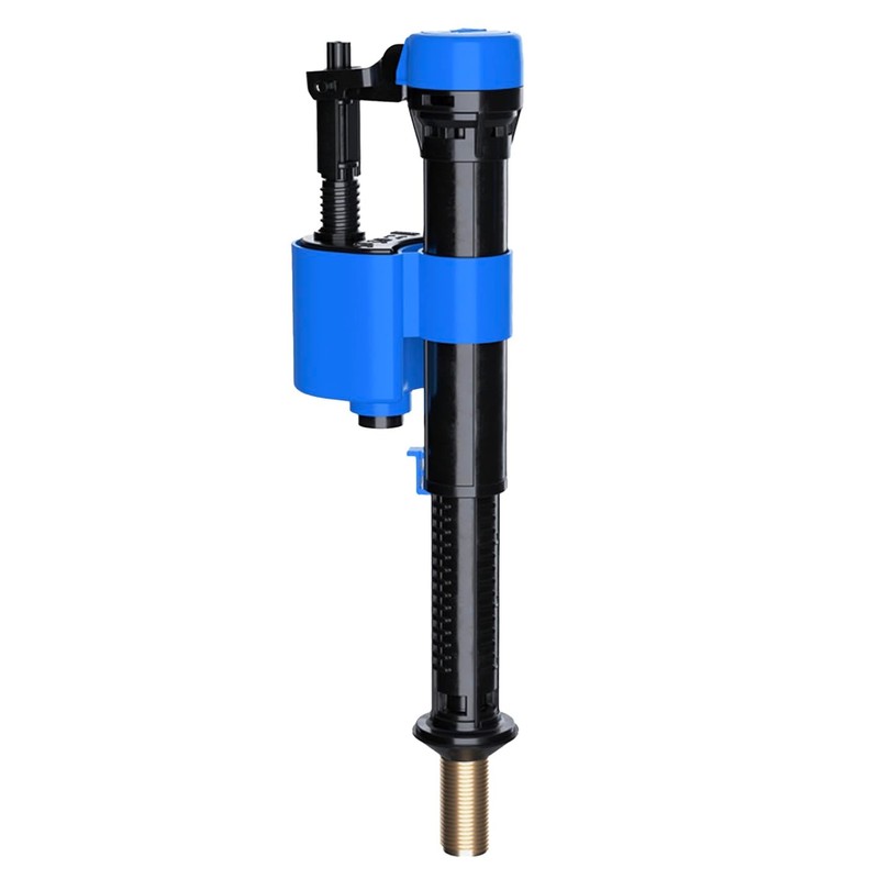 Adjustable Bottom Entry Toilet Fill Valve with ½" UK Brass
