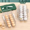 Egg Holder Refrigerator, Double Automatic Egg Holder, Double Row Egg