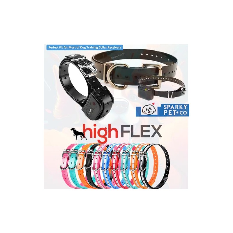 Sparky Pet Co - 1" Square Buckle High Flex Replacement