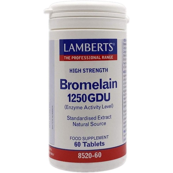 Lamberts Bromelain 1250GDU 60 Tablets
