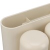 Toothbrush Holder Wall Mounted Multi Functional Toothbrush Toothpaste Dispenser for