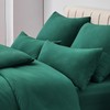 Aisbo Pillowcase, 40 x 80 cm, Set of 2, Green,