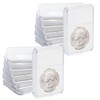 MUXHEL 30-Pack 38mm Coin Slab Display Holder, Morgan Silver Dollar