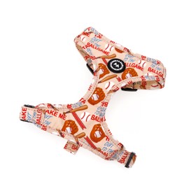 Angie and Allie Organic Cotton Dog Harness,No Pull Pet Harness with Leash D-Ring,Adjustable Soft Padded Dog Vest,Comfortable,Sustainable,Breathable and Stylish for Your Canine Companion