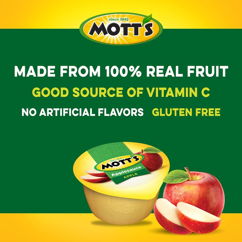Mott's Applesauce, 4 Ounce Cup, 36 Count