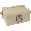 'Cute Penguin Kawaii Style' Canvas Wash Bag/Makeup Case (CS00036599)