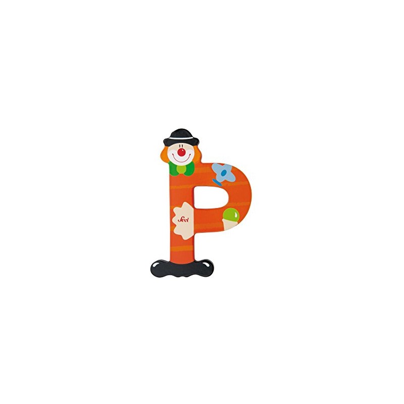 Buchstabe P Clown