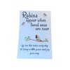 Remembrance Red Robin Pin Badge Verse Card